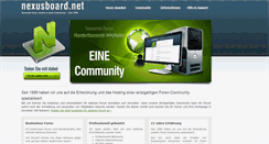 Desktop Screenshot of nexusboard.net