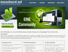 Tablet Screenshot of nexusboard.net